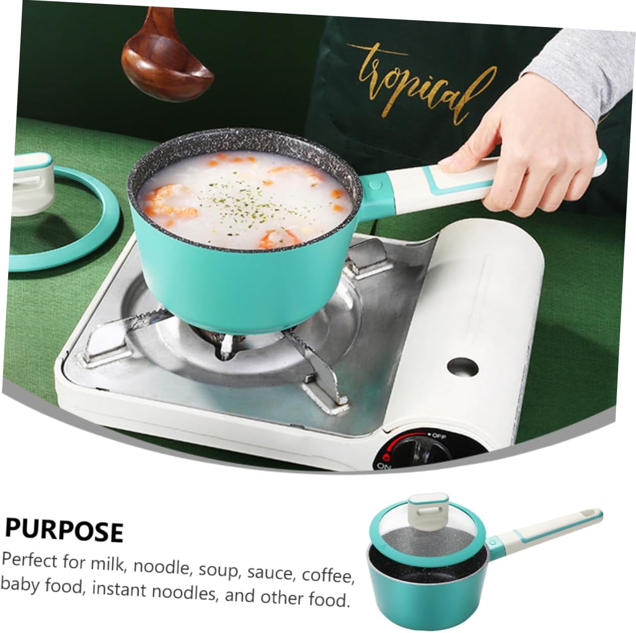ABOOFAN Noodle Pot Non- Pan Composite Bottom for Cooking Soup and Noodles for Food and Everyday Use