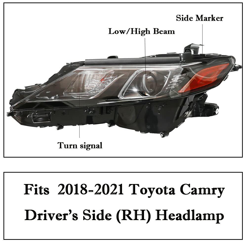 Amazon | LED ヘッドライト トヨタ カムリ 2018 2019 2020 2021 LE SE