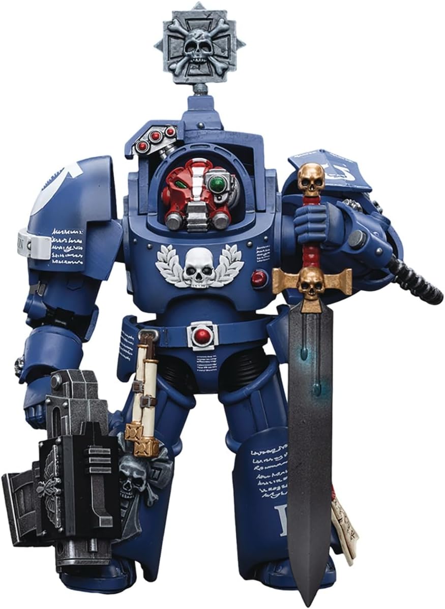 JoyToy Warhammer 40K: Ultramarines Terminators SGT. Terconon 1:18 Scale Action Figure