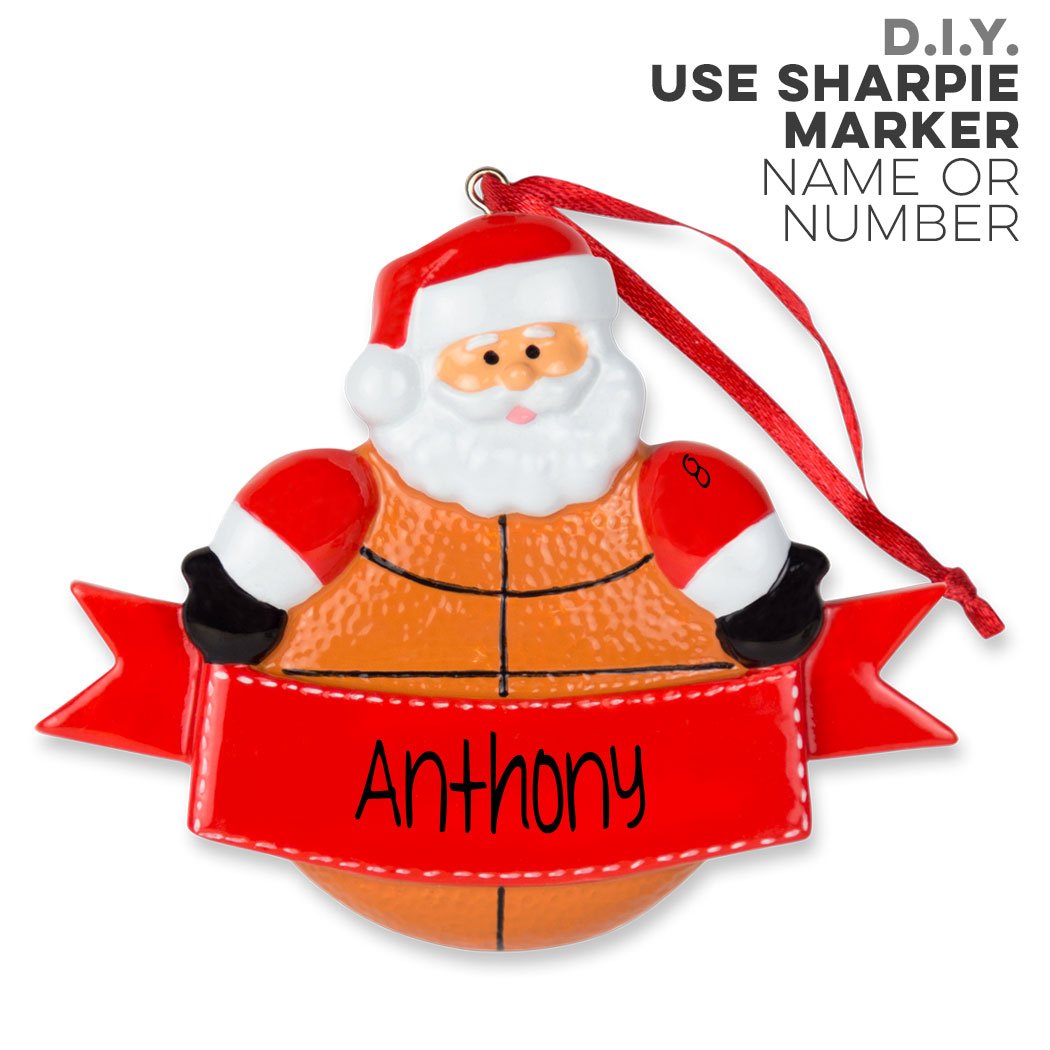 Amazon.co.jp: ChalkTalk Sports バスケットボール サンタ 樹脂