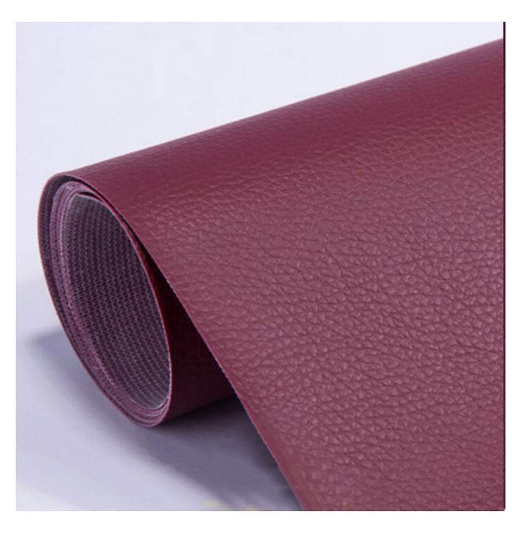 Tissu faux cuir de litchi en vinyle rouleau pour couture et patchwork xcyybb