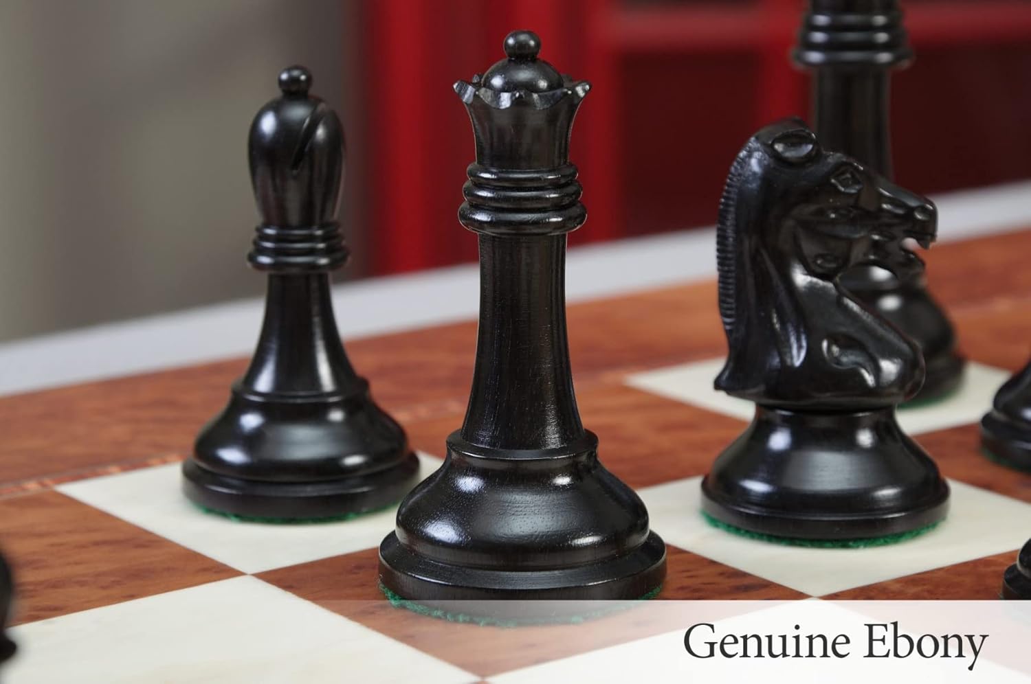 The House of Staunton - Reproduction of The Drueke Players Choice Chess Set - Pieces Only - 3.75" King - 2022 Edition