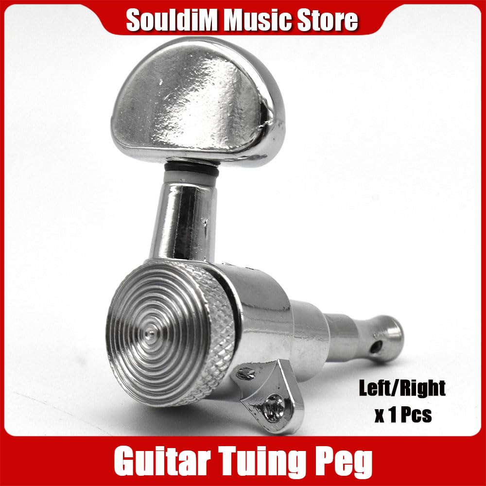 Guitar Part for 6pcs 6R Guitar Tuning Pegs Tuners Machine S for Fender Replacement