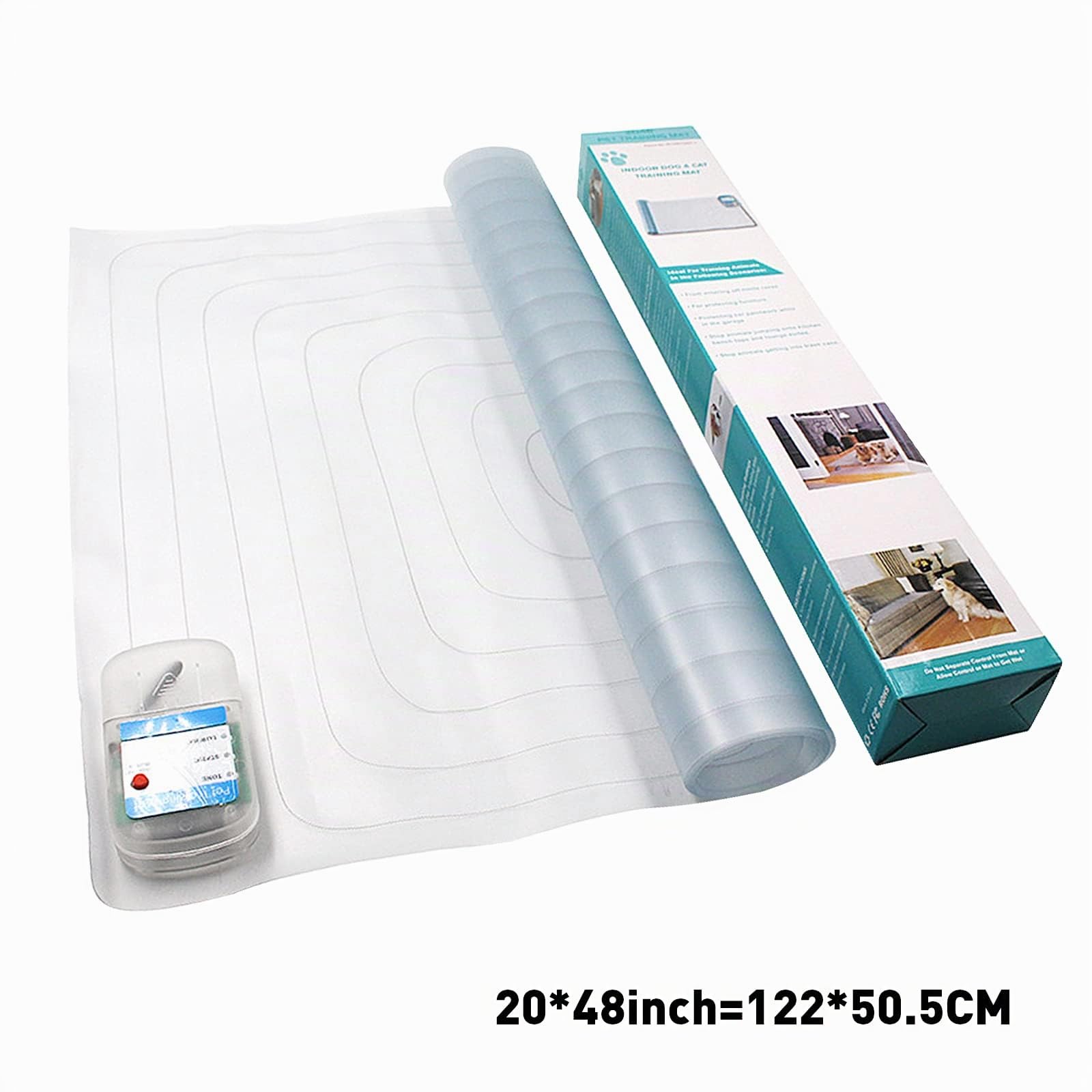 Tappetino per animali domestici, per interni, per scosse elettriche, come ricambio per barriera di animali domestici, adatto per interni (122 x 50,5 cm)
