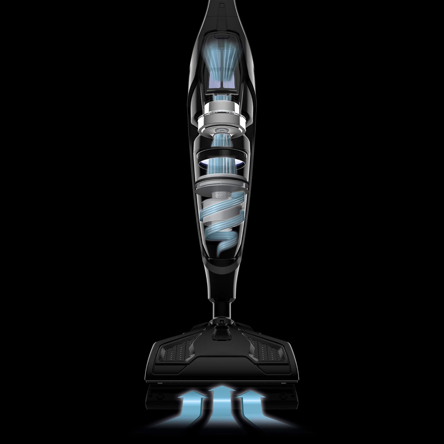 Imetec Piuma Extreme++ Sc3-600 Aspirapolvere con Tecnologia Ciclonica senza Sacco, Regolazione Elettronica della Potenza, Leggera 4 Kg, Spazzola Multisuperficie e Parquet, Multiaccessoriata