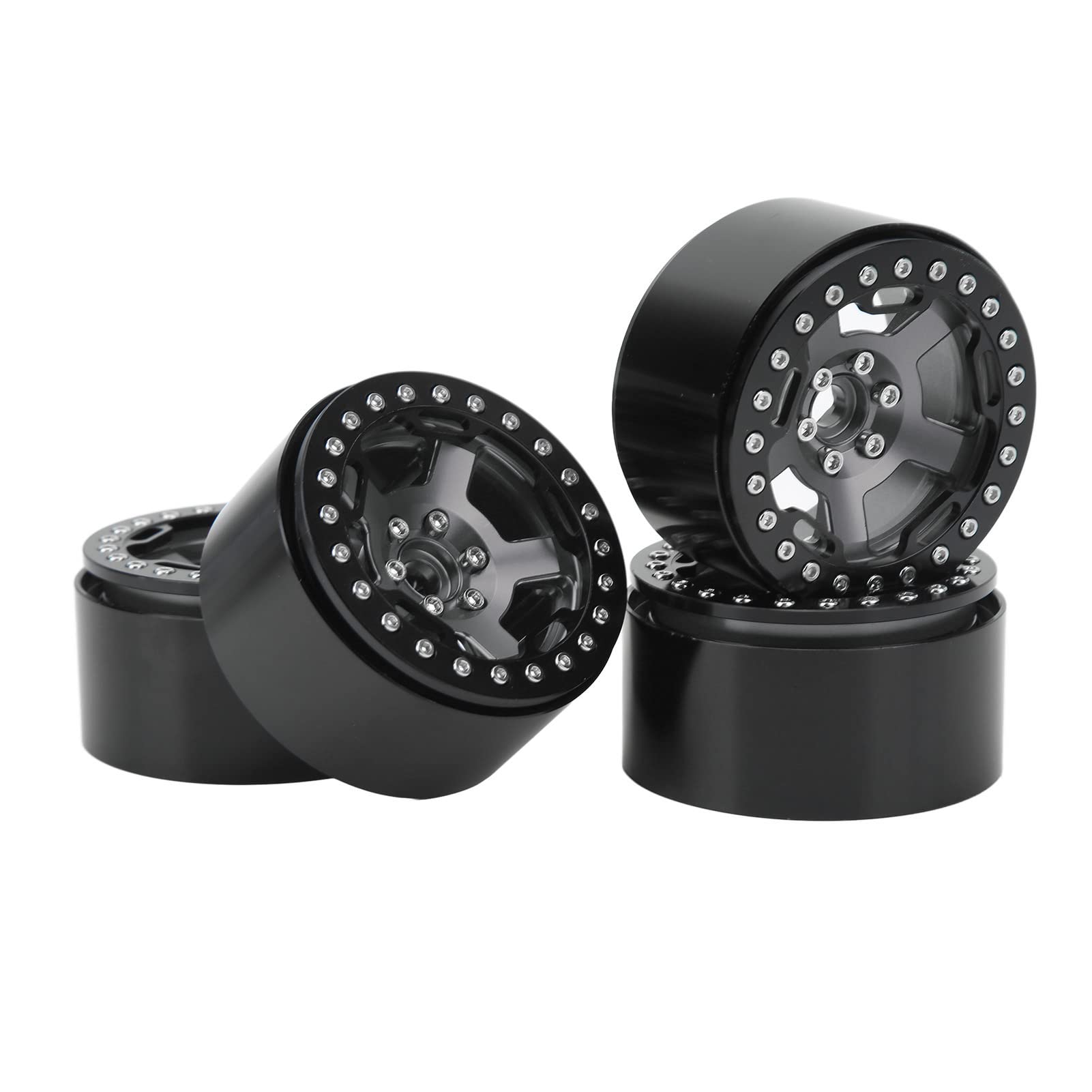 2,2-calowa piasta koła 1/10 RC piasta koła uniwersalna obróbka CNC wysoka odporność na zużycie piasty ze stopu aluminium ze stopu aluminium dla Traxxas Defender Axial SCX10 SCX10 (Koloru)