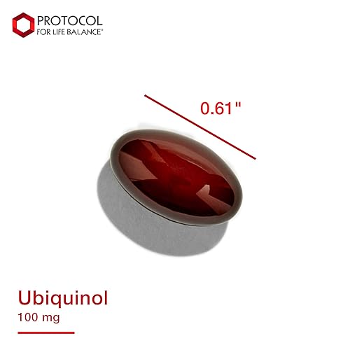 Miniatura 7 de Protocol For Life Balance - Ubiquinol 100 mg - Apoyo Cardiovascular con Forma Activa de CoQ10, Apoya la Producción de Energía, Salud del Corazón y