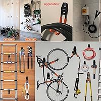 Vista 7 de Soporte de cable para cargador de vehículo eléctrico EV, accesorio organizador de alambre de carga con gancho en J