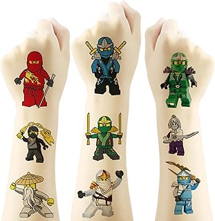 20pcs G20pcs Nin-ja Temporary Tattoo Stickers for Birthday Party Supplies Favors Kids Boys Girls School Rewards Gifts( 5 x 5cm)abby’s Dollhouse Temporary Tattoo Stickers Big Cute Cat Fake Tattoos for Birthday Party Supplies Favors Kids Boys Girls School Rewards Gifts( 5 x 5cm)