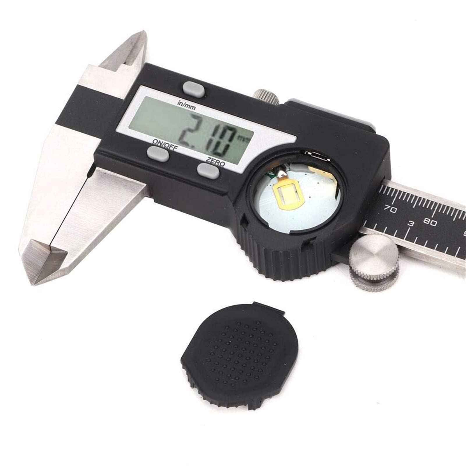 Pie de Rey Digital 0.01mm Acero Inoxidable Electrónico 0-200mm