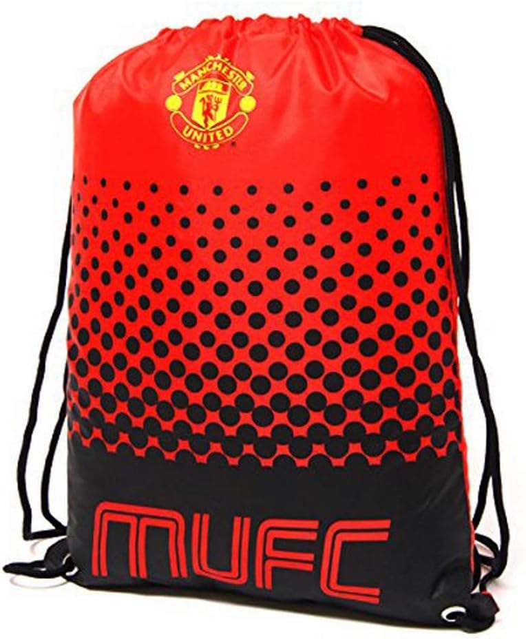 MUFC Children's Unisex Drawstring Bag, Red
