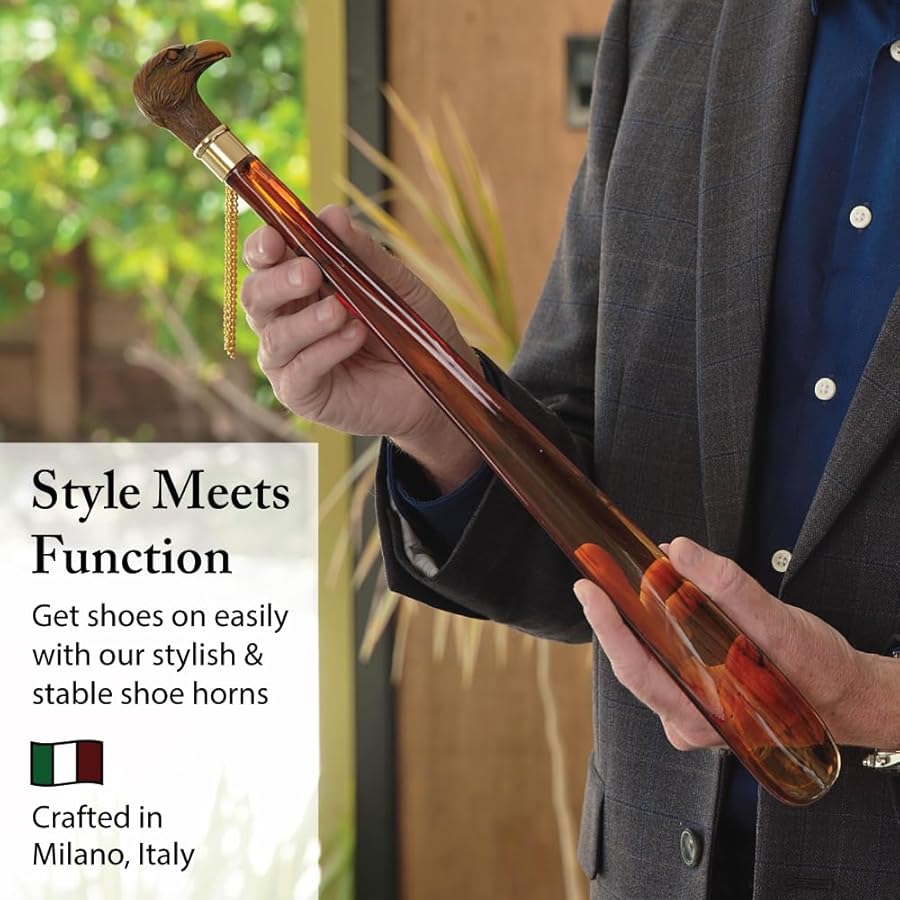 Amazon.com: FootFitter 21” Spoon Shoe Horn – Tortoiseshell