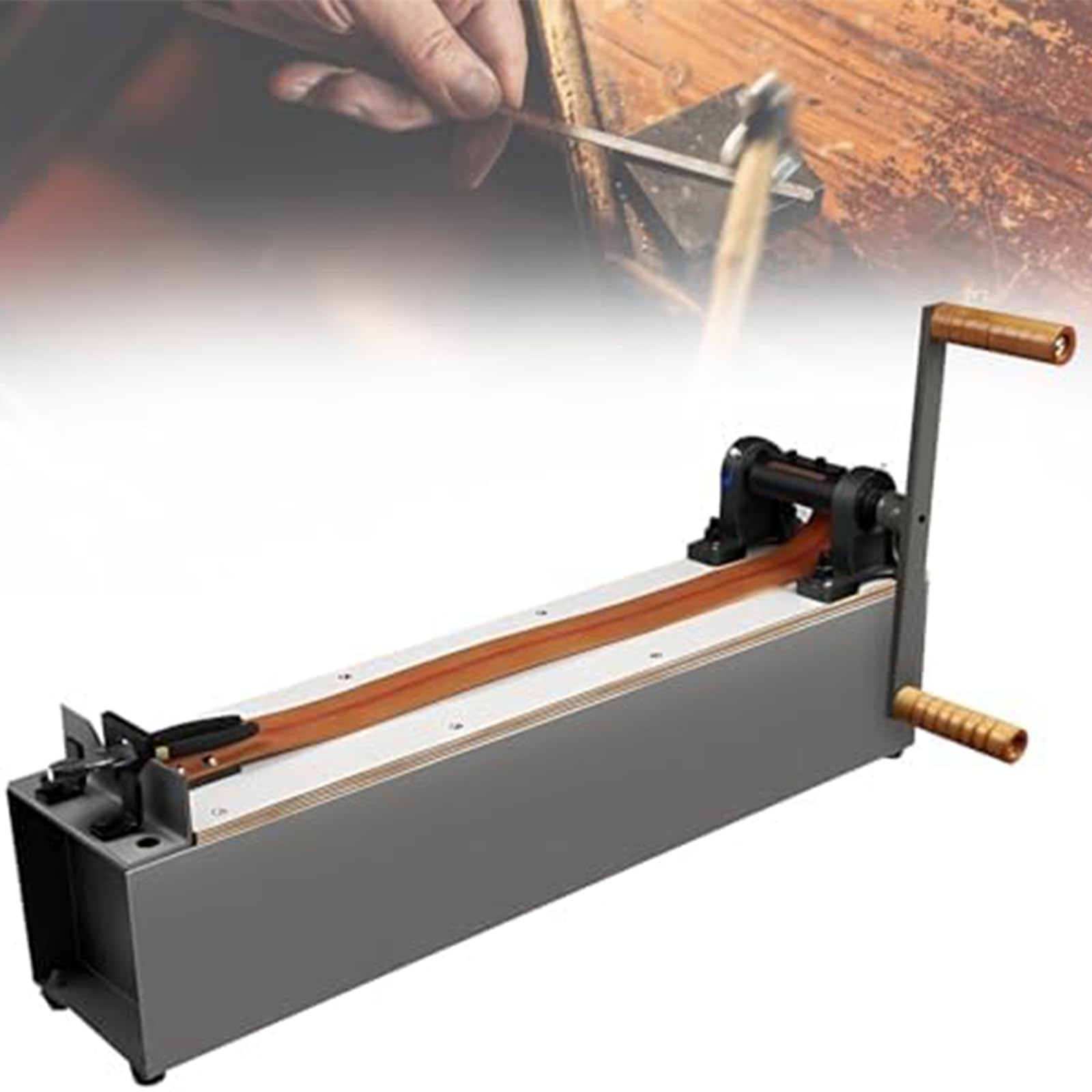 Máquina manual de dibujo de alambre para hacer joyas y grabar, ideal para artesanos y entusiastas del bricolaje