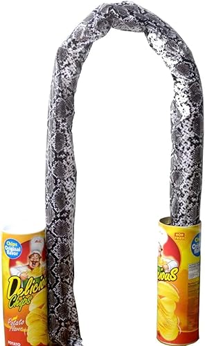 Miniatura 4 de Blppldyci El juguete de serpiente de papas fritas puede saltar de primavera regalo del día de los inocentes decoración de fiesta de Halloween