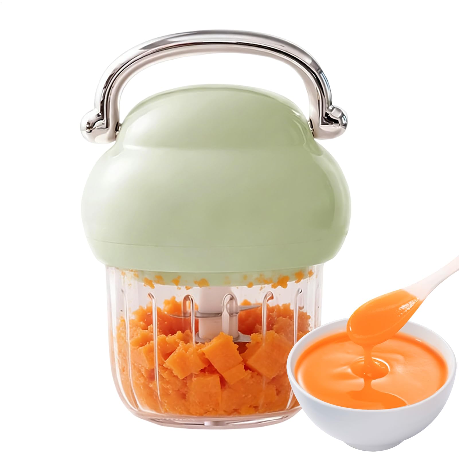 Mini hachoir électrique de 350ml rechargeable pour ail et piment