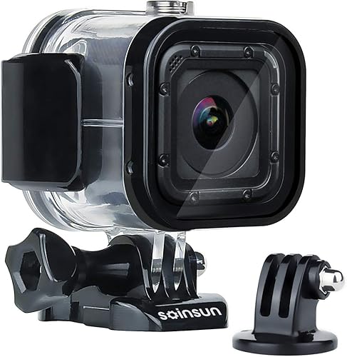 Miniatura 9 de Carcasa de buceo impermeable con accesorios de soporte para cámaras GoPro Hero 54Session