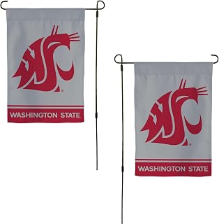 Desert Cactus Washington State University WSU Garden Flag – 19 x 12 inch Washington State Cougars Banner, For Outdoor Display and Events (Design B)