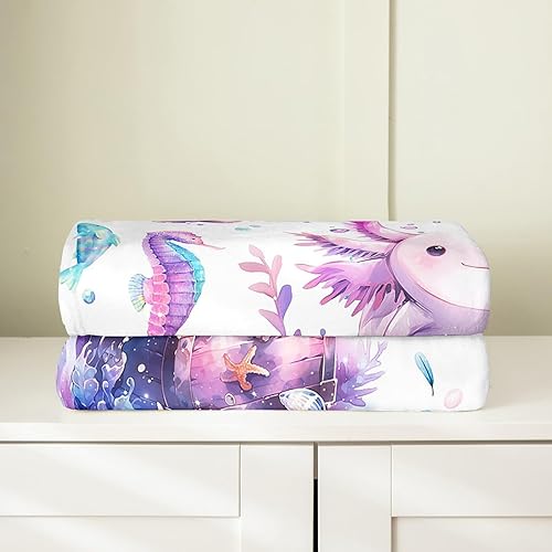 Miniatura 9 de Manta de franela de forro polar rosa para niños, manta mullida de flores de margaritas geniales de los años 70 para dormitorio de niños y niñas,