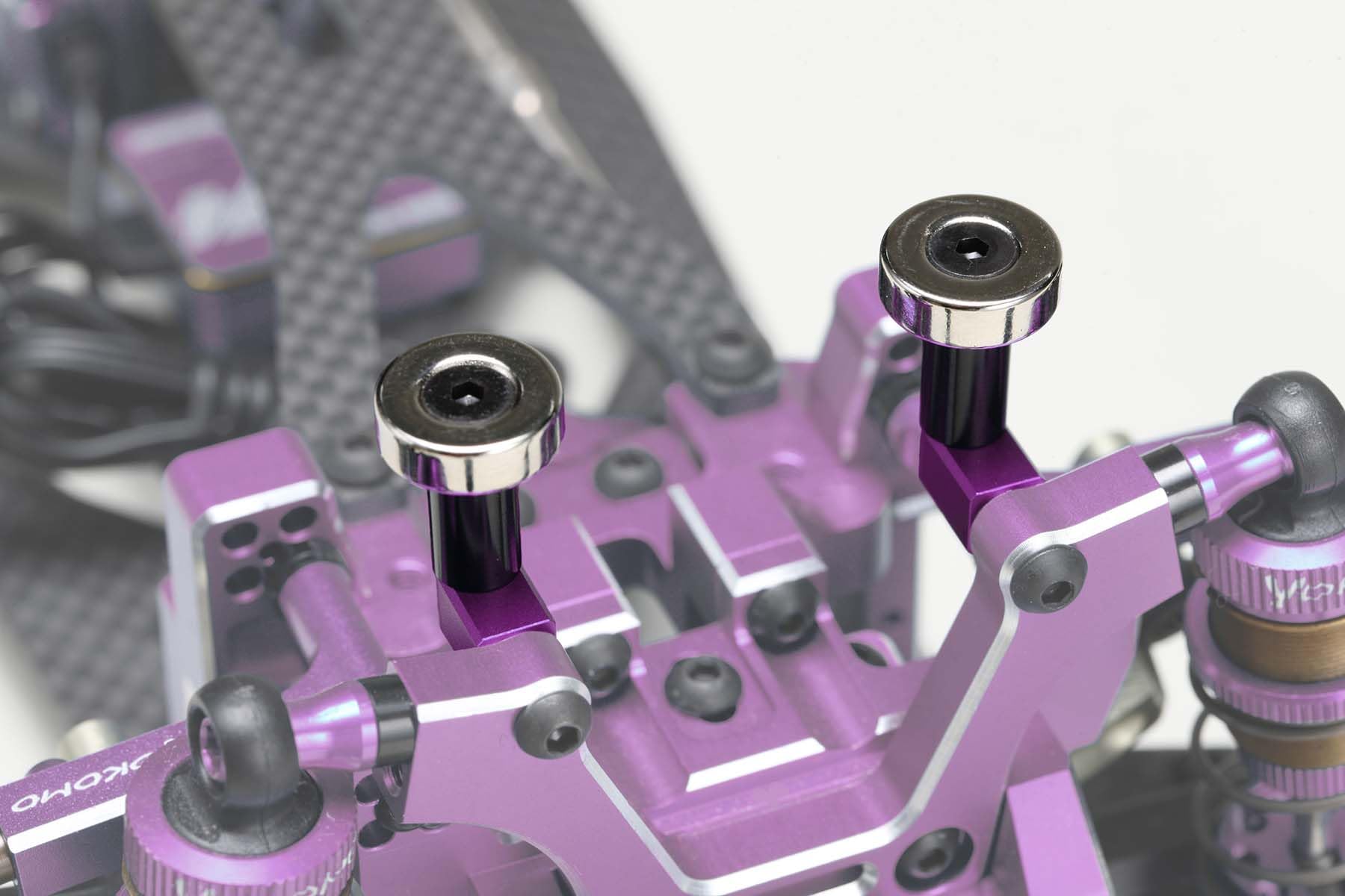 めひこ Amazon.com: Yokomo ZS-016MGFP Front Magnetic Body Mount (Purple