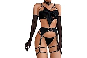 Unwrap Present Sexy Bow Lingerie for Women Xmas Valentines Birthday Gift