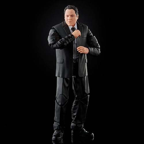 Miniatura 5 de Hasbro Marvel Legends Series - Paquete de 2 juguetes de acción Happy Hogan y Iron Man Mark 21, personajes de la saga infinita, diseño premium, 2