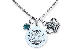 Daddy's Girl Necklace: Cherished Keepsake for the Birthday Princess