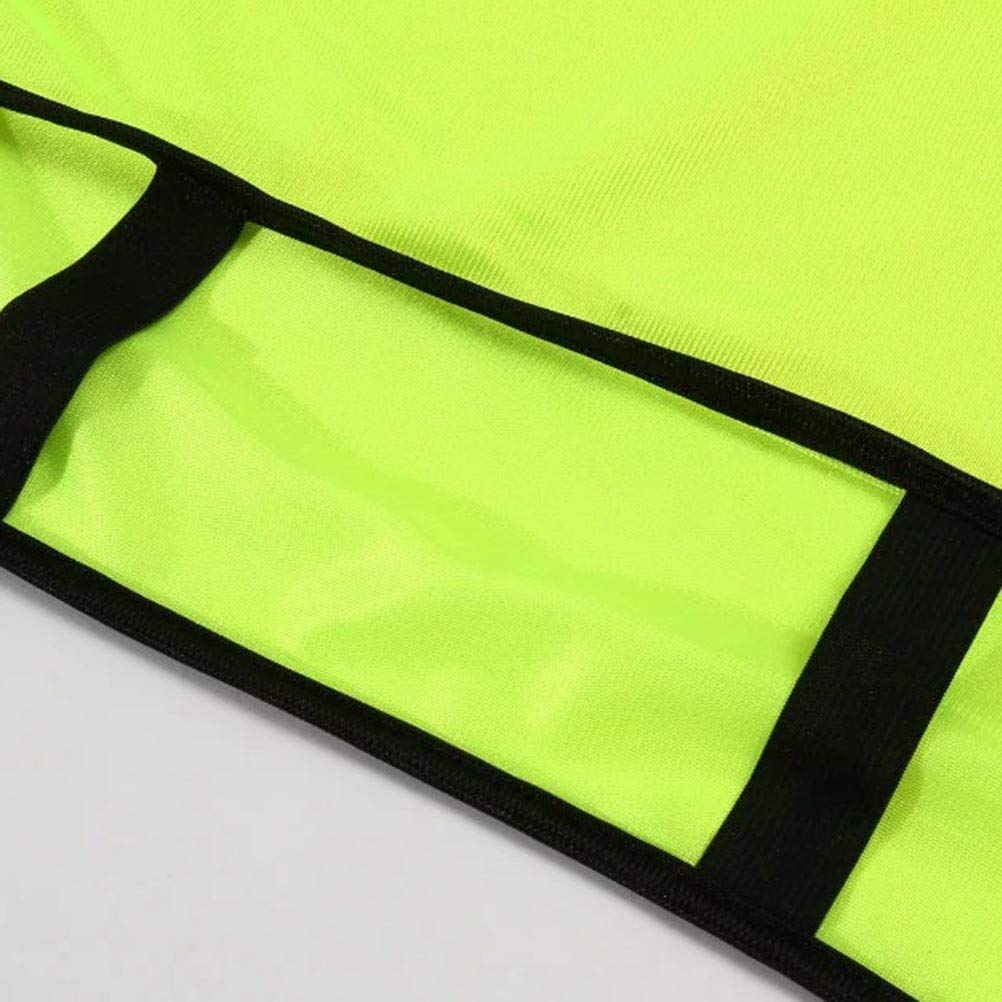 VORCOOL 12pcs Chasuble Sport Enfant Chasuble d'Entraînement Gilet Fluorescent Enfant Vert et Rouge Taille S