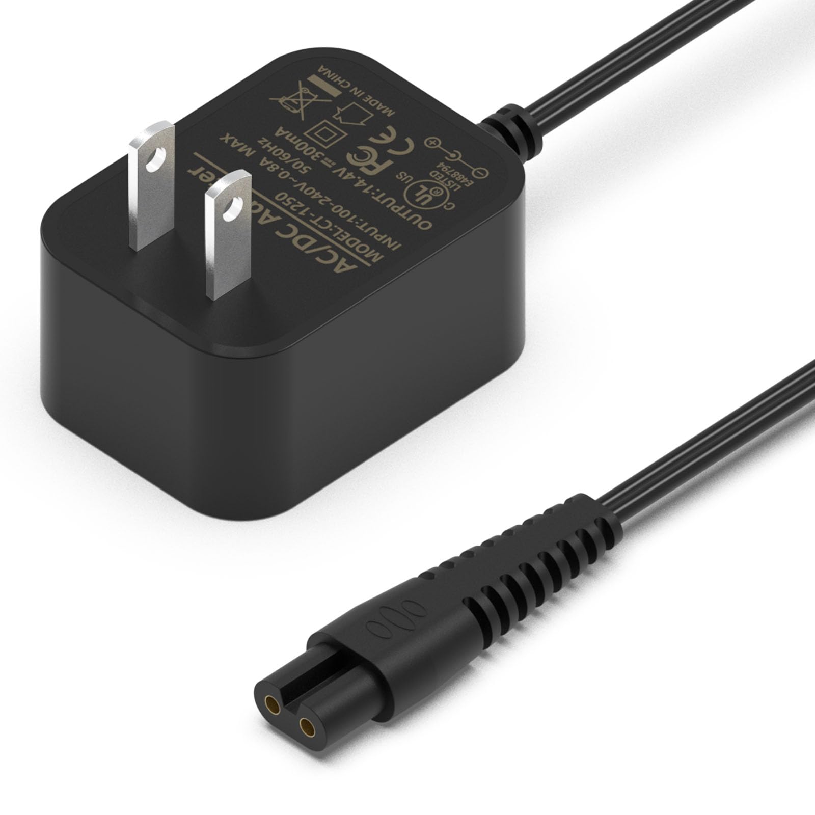 Replacement for Bissell Pet Hair Eraser Charger Charging Power Cord for Bissell 2390 2390A 23903 2284W 2284 P/N 1614206 Lithium Ion Cordless Handheld