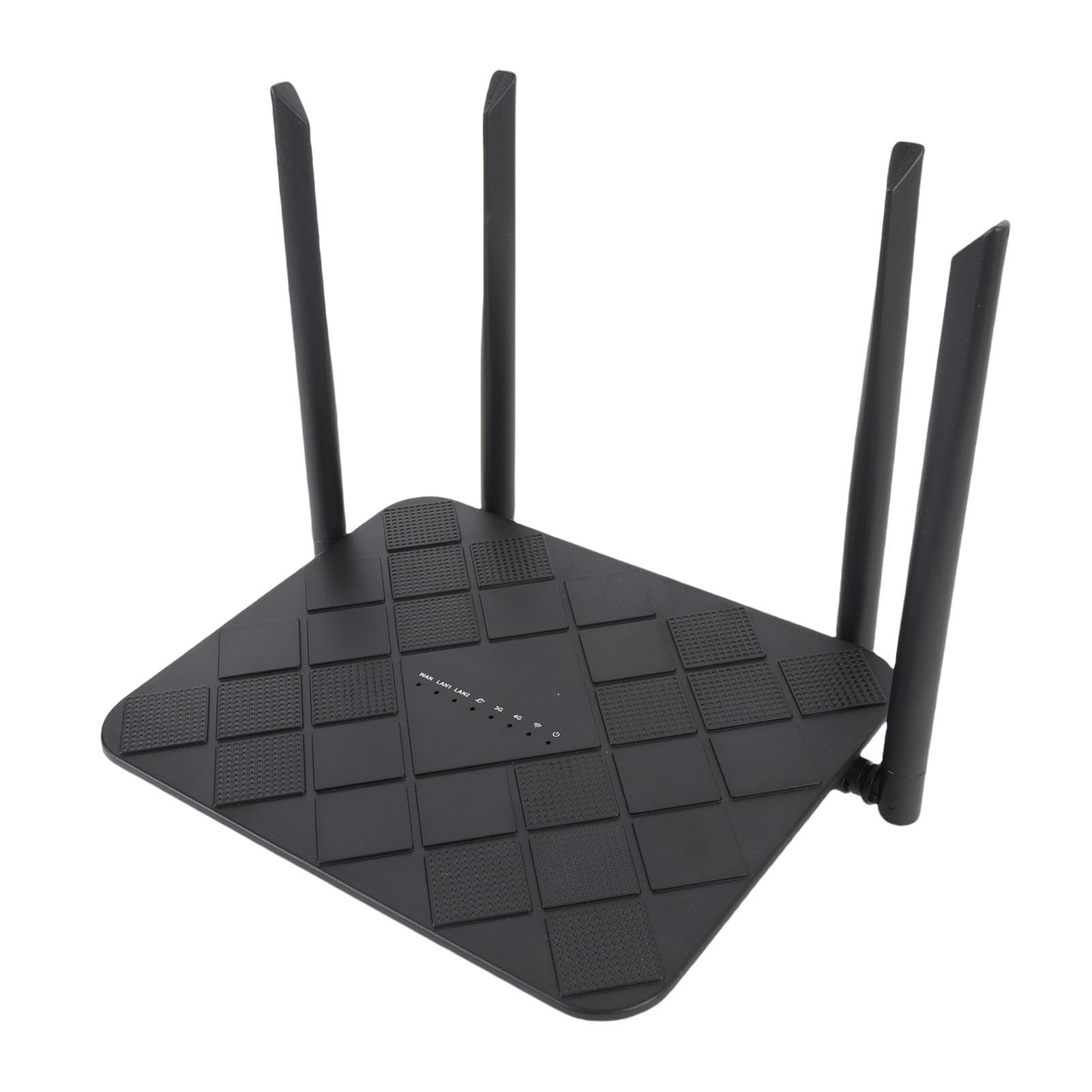 Router Bezprzewodowy 4G LTE, 300 Mbps Odblokowany Mobilny Router Wi -Fi dla 32 urządzeń, Gniazdo Karty SIM, Anteny o Wysokim Wzmocnieniu, Wtyczki i Odtwarzania