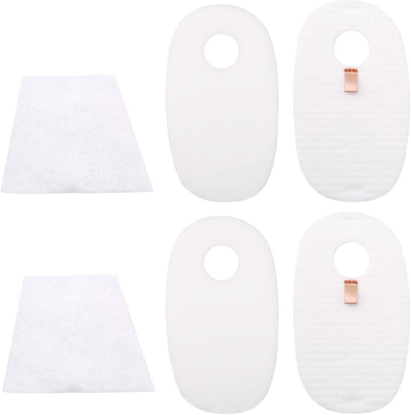 Nispira Replacement Filter Kit Compatible with Shark Rocket Deluxepro Upright Vacuum HV319Q, HV320, HV320W, HV321, HV324Q Rocket Truepet HV322. Compared to Part # 1080FTV320 & 1084FTV320, 8 Sets