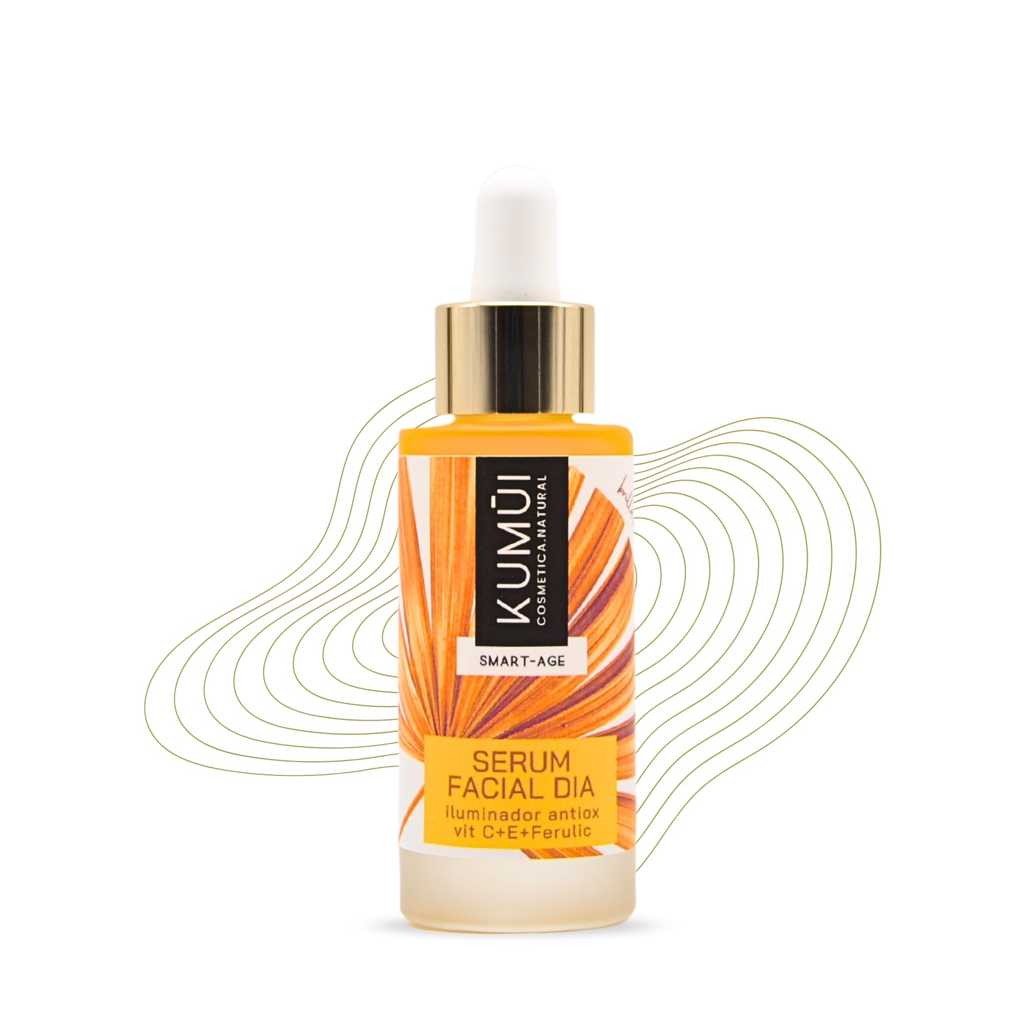 Serum iluminador BIO Vitamina C, E y Acido Ferulico - Antioxidante Natural: rayos UV, Luz Azul y Contaminación - Ideal como Aftersun Facial - Suero Antiarrugas y Manchas- PREMIO INTERNACIONAL - 30 ml