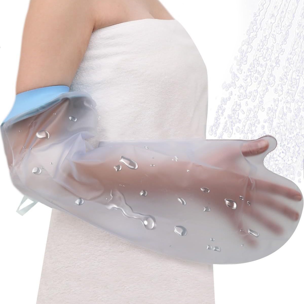 wasserdichter handschuh für gips Nokwocy Duschhandschuh, Duschschutz arm, Gipsschutz wasserdicht arm， Wiederverwendbare Gipsarm Duschschutzabdeckung ，Wasserfester Schutz Gipsarm beim Duschen & Baden (Kurzarm) Drogerie & Körperpflege Titel:Vorratsdosen Set XL Cube Reaction Hybrid One material/titanium