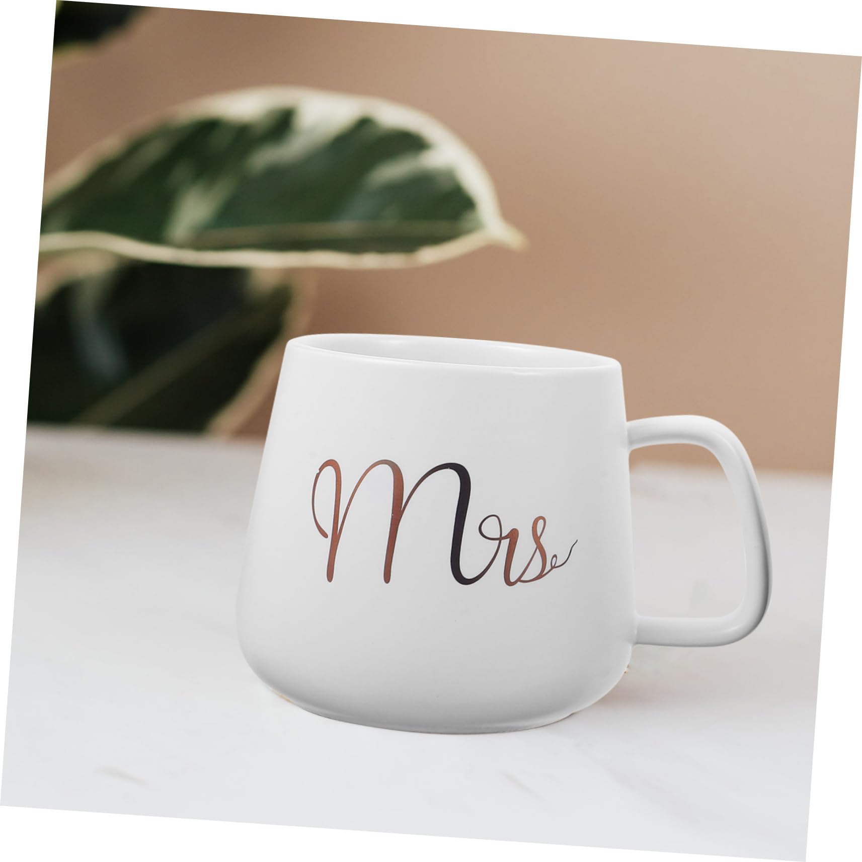 Set 2 Tazze da Caffè e Giorno delle Nozze Mr e Mrs 330ml in Ceramica e Facili da Pulire con Superficie Liscia Regalo per Anniversario Matrimonio