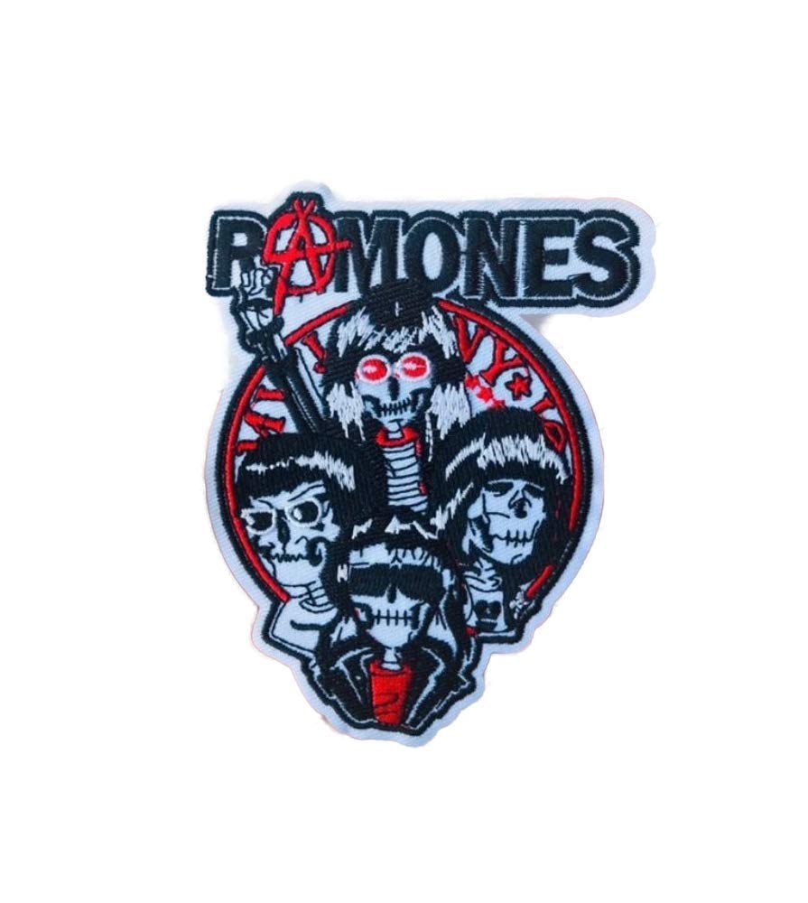 patch ramones punk band 11x9 cm patch sticker for jacket jacket