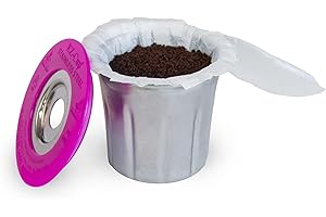 EZ-Cup Stainless Steel Reusable Coffee Pods for Keurig with Free 25 Disposable Pod Filters