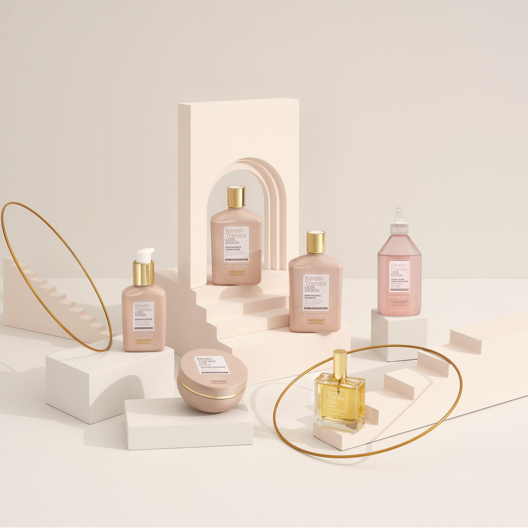 ALFAPARF MILANO Liquid Glass Hair Gloss Lamellar Water Treatment