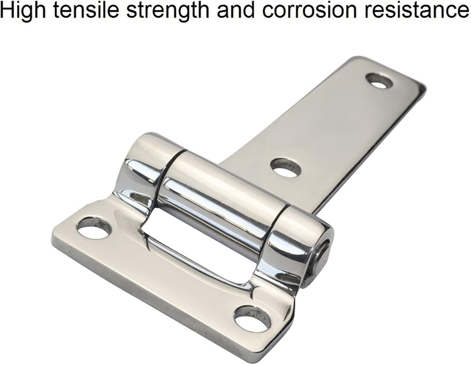 2PCS 135mm Heavy Duty Marine Boat Yachts Hardware Door Mirror 304 Stainless Steel T Hinge ，for Container Hinges