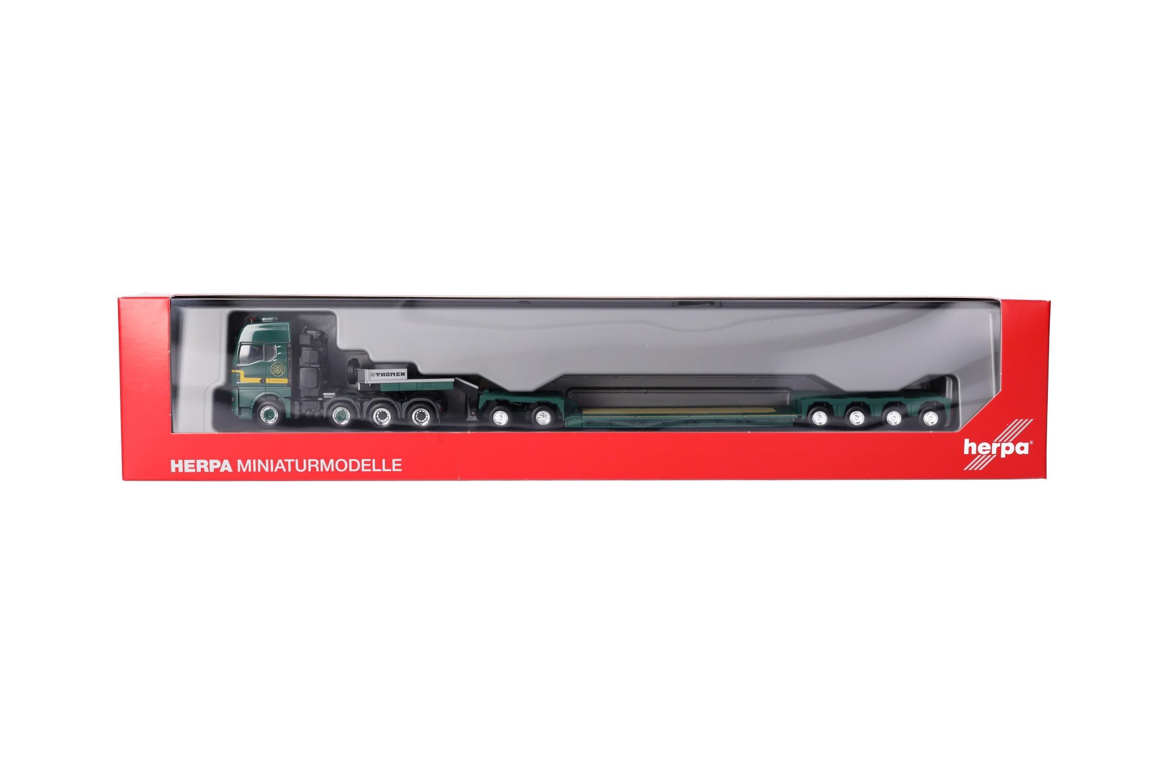 Herpa MAN TGX GX Semi-remorque Thömen – échelle 1/87, Modèle Allemand En Plastique, 317580