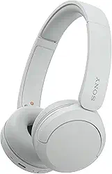 Sony Fones De Ouvido Bluetooth Sem Fio - Bateria Com Duração Até 50 Horas E Função Carregamento Rápido, Modelo Supra-Auricular Wh-Ch520W.Ce7 Edição Limitada Branco Fosco