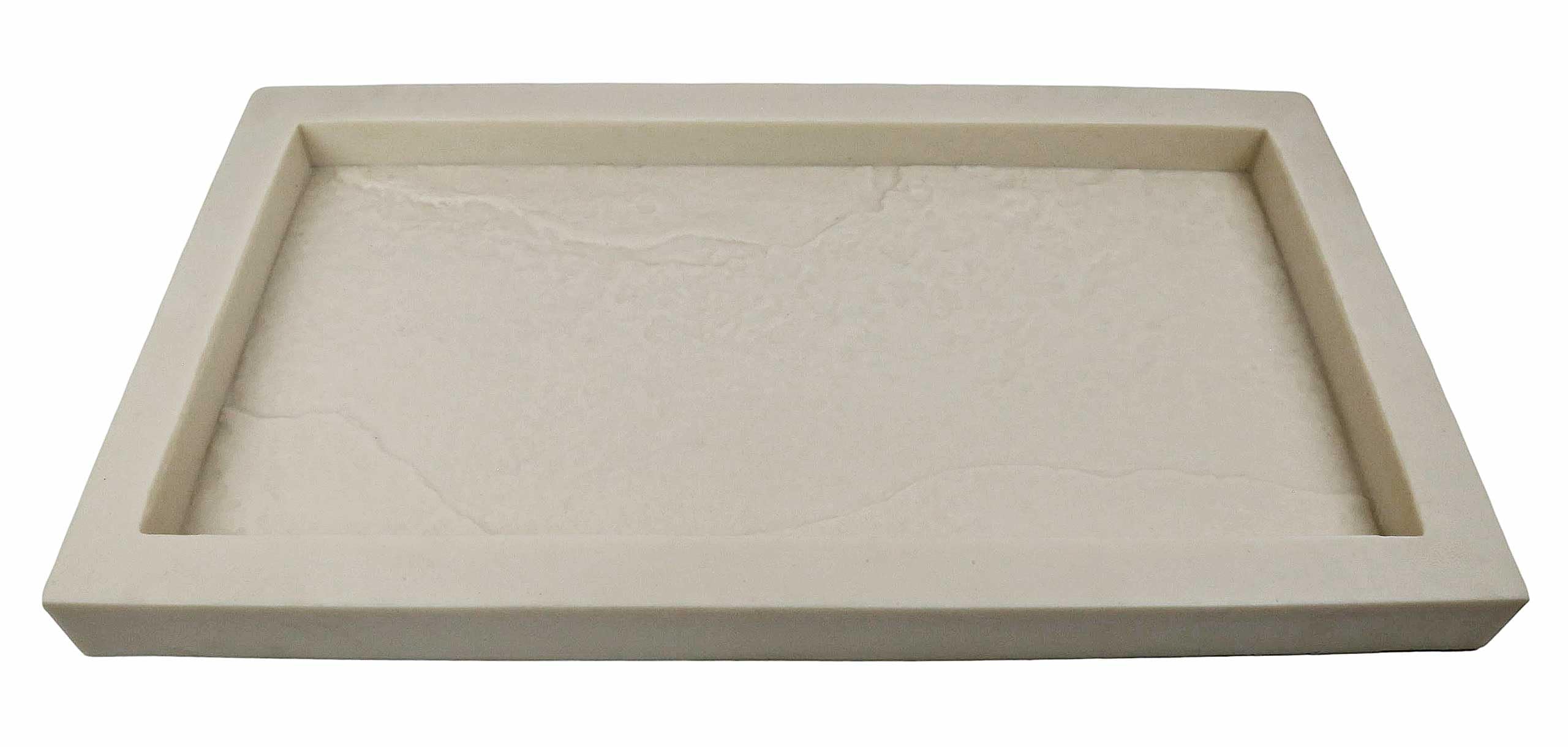 Foremki gumowe do betonu, rustykalna forma brukowa, 61 cm dł. x 30,5 cm szer. x 3,8 cm gł