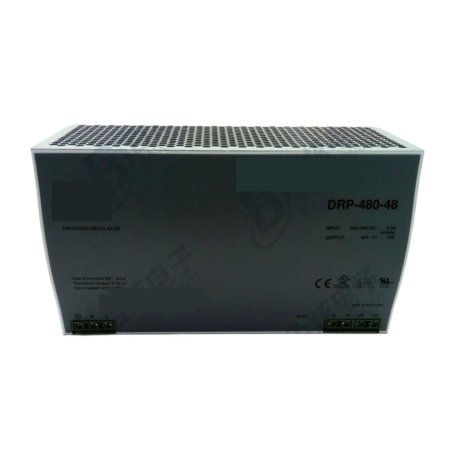 CZVJUKBYP Regulated Switching Transformer Din Rail DRP-480-48 480W 48V10A Power Supply