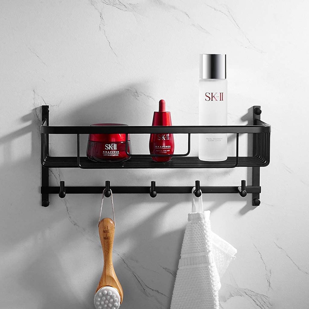 Toalleros de Baño Pared Toallero Toallero De Latón Montado En La Pared Con 5 Ganchos Decoración De Baño Toalla De Baño Soporte De Almacenamiento Almacenamiento De Toallitas Toallas Toallero Baño