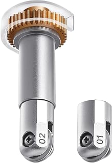 Assorted 2 Piece, Artarron Scoring Wheel Combo Pack Maker Tool for Maker 4/3/Maker | Suitable for Creating Tags/Gift boxes/3D Home Decor, Single Scoring+Double Scoring Wheel Tip and Drive Housing