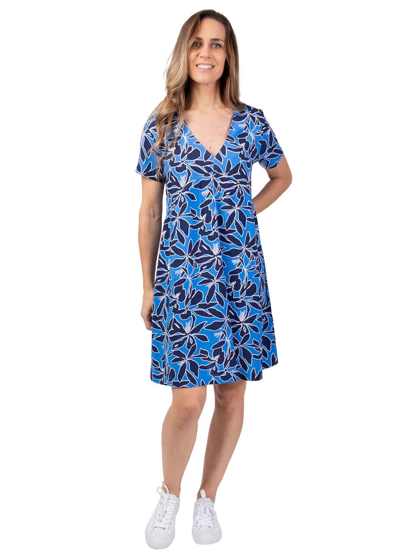 Robe courte en viscose ample Maja solution grande taille confort pour couple - 5