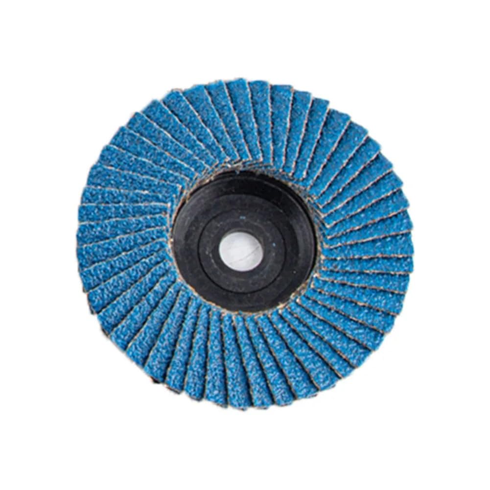 tarcze szlifierskie, 1 szt./5 ./10 Płaskie tarcze listkowe 75 mm 3 cale/2 cale 50 x 10 mm/75 Tarcze ścierne, szlifierskie, ostrza 80/czerwone/10 ._75*10(Blue,10Pc-75 * 10Mm)
