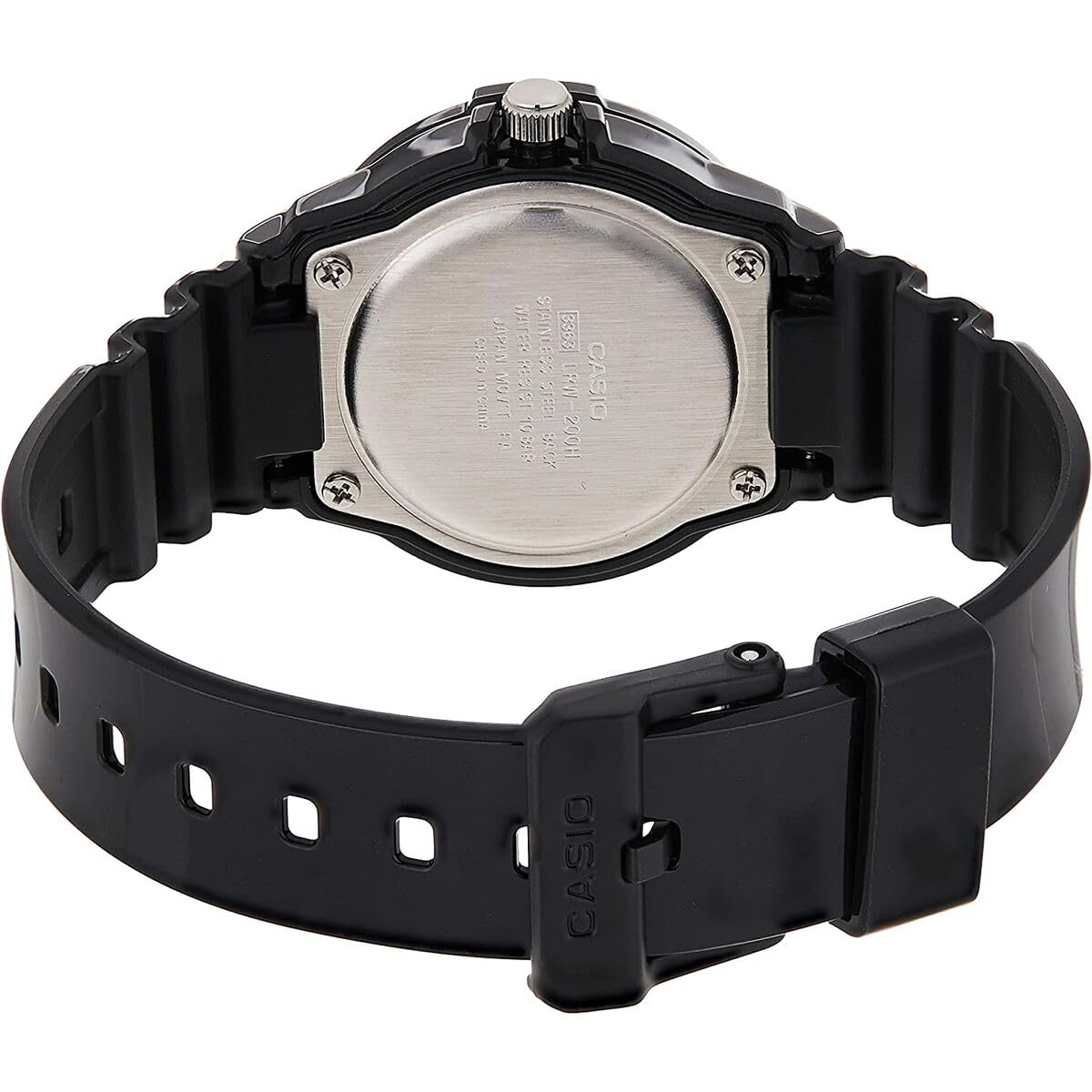 Casio LRW200H-1BV - Reloj de Pulsera, Color Negro