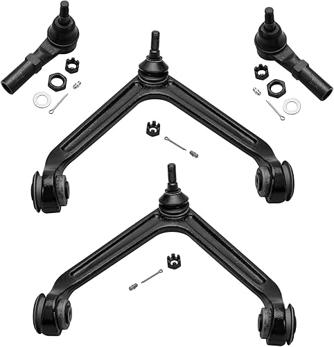 Miniatura 113 de Detroit Axle - Kit de suspensión frontal de 4 piezas para Chevrolet Aveo5 Aveo Pontiac G3 Wave Wave5 Suzuki Swift+, 2 brazos de control inferiores,