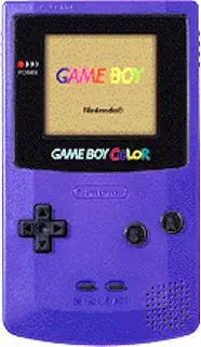 【整備済み品】 任天堂 Nintendo ゲームボーイ カラー パープル 画面交換済み GAMEBOY COLOR 【メーカー生産終了】