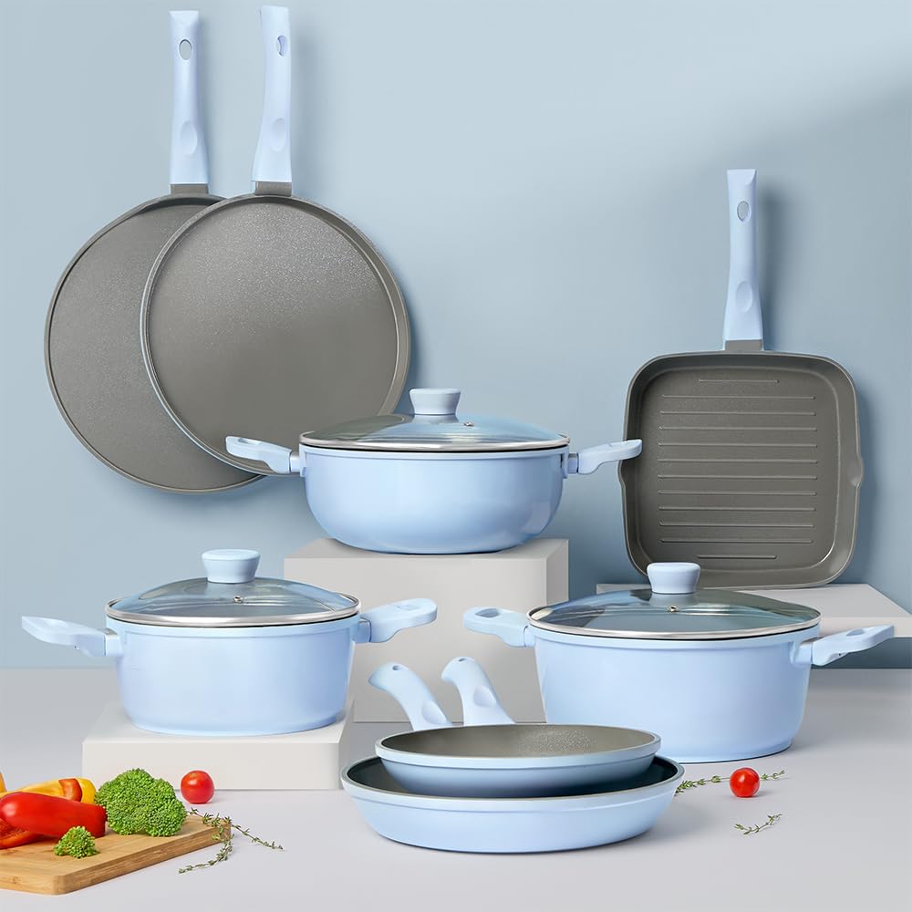 Borosil Vajra Fry Pan - Ceramic Non-Stick -9