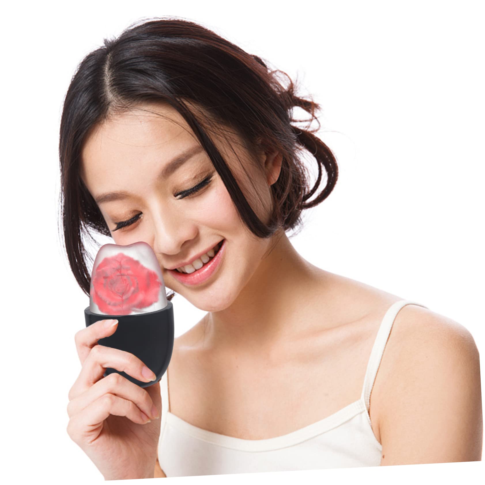 minkissy 3stücke Silikon Gesichtsroller Für Kühleffekt Wiederverwendbarer Eisroller Zur Hautmassage Für Schwellungen Und Augenringe Praktisches Beauty-tool Für Gesichtspflege